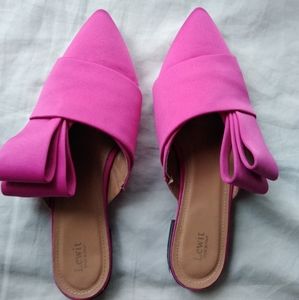 Lewit flats , size 37.5, fuschia hot pink color